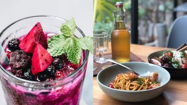 台北中山捷運站下午茶推薦！「繽紛水果茶果昔、南洋風義大利麵，還有台中最紅的分子藥局茶香冰淇淋～」P&T柏林茶館必吃必喝12款點起來！