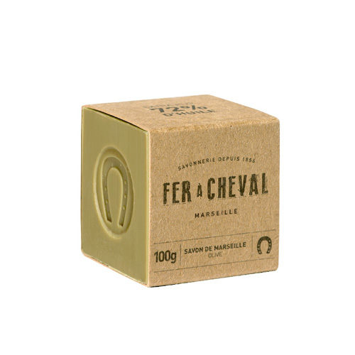 Fer à Cheval法拉夏 經典馬賽皂(橄欖油-方形) 100g【BG Shop】