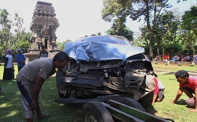 Cerita Juru Kunci, Misteri di Balik Insiden Mobil Tabrak Candi Kidal