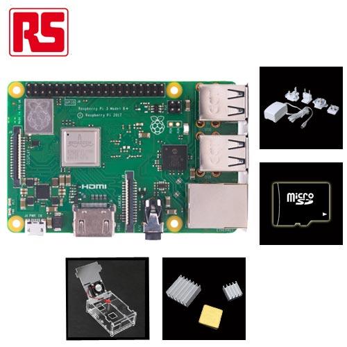 【超值套餐二:公司貨現貨，正常供貨】1. Raspberry PI 3 B+市售:1680元2. 專用六片組合外殼+散熱風扇 市售:200元3. 32G記憶卡 市售:179元4. 原廠變壓器 市售:4