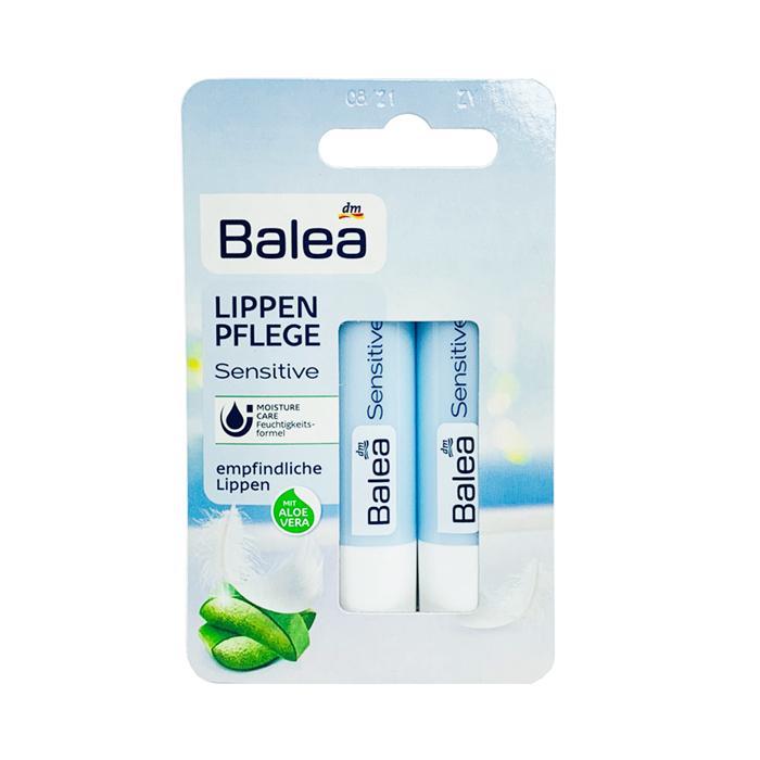 德國 balea 無色蘆薈保濕敏感護唇膏(2入)