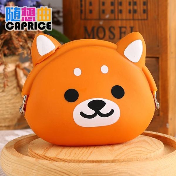 女短夾 卡通硅膠小零錢包迷你可愛硬幣包日韓版男送女士學生耳機IP2837【棉花糖伊人】