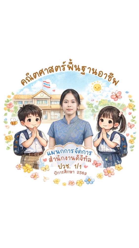 แผนกการจัดการสำนักงานดิจิทัลปวช.1/1
