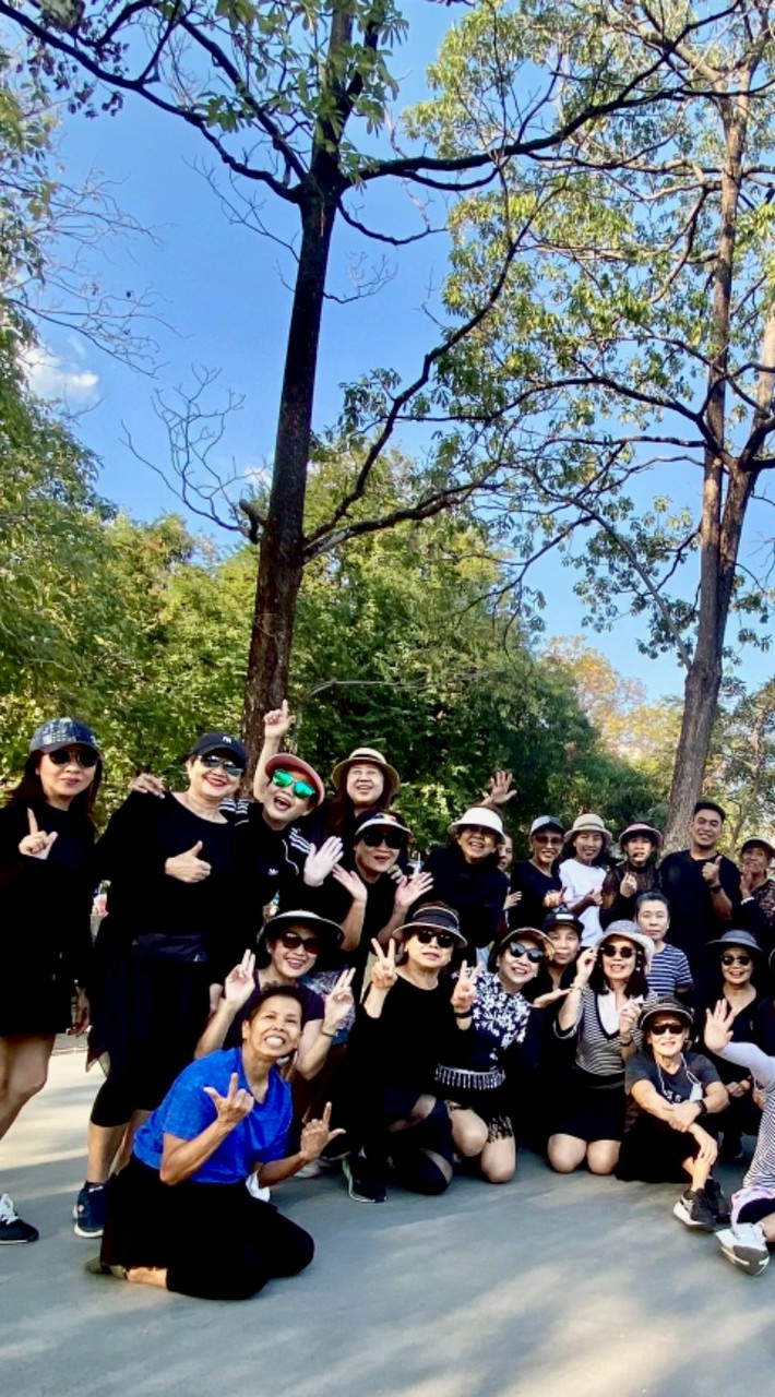 ไลน์แดนซ์ครูน้อง@สวนรถไฟ