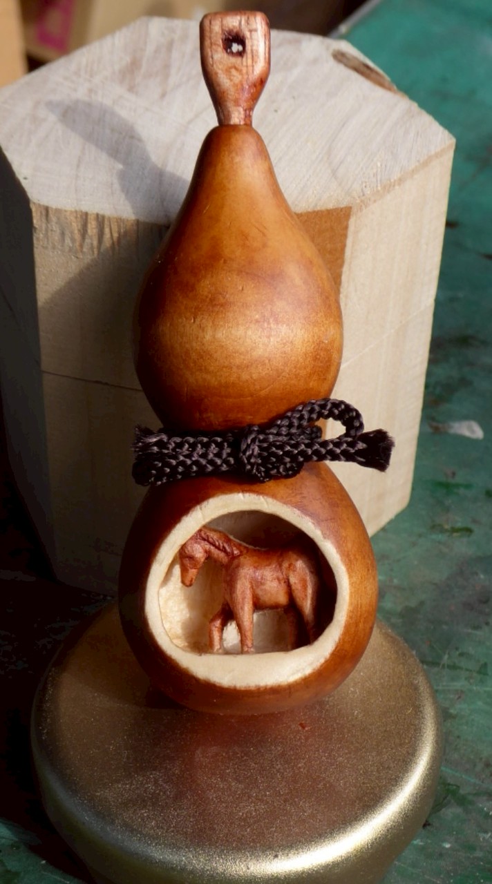 呑気呆恬の木工作品