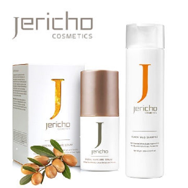 Jericho 瞬效養髮修護組(護髮精華液 100g+ 全新死海泥洗髮精 300ml)
