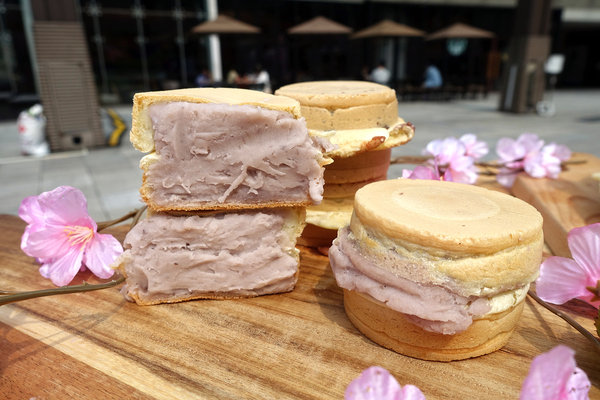 信義區車輪餅-青畑九號豆製所台北快閃店，新竹超人氣浮誇系車輪餅台北信義區03/01-04/22人氣口味和獨家口味統一時代百貨期間限定，台北好吃車輪餅