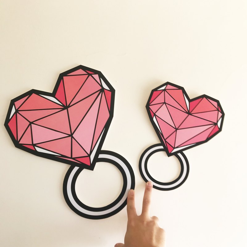 求婚小物 拍照道具。婚紗道具。