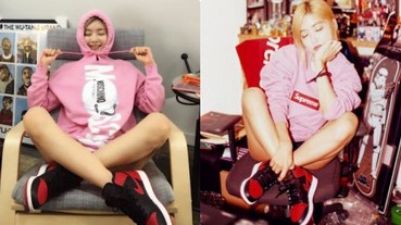 原來現在妹子都流行這樣曬鞋？「交叉腿」自拍法正夯！網友：「到底要看鞋還看腿？」