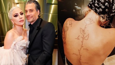 又是影后又是葛萊美！Lady Gaga 酒後太嗨刺青《一個巨星的誕生》圖案 情人節卻驚傳已與未婚夫分手！