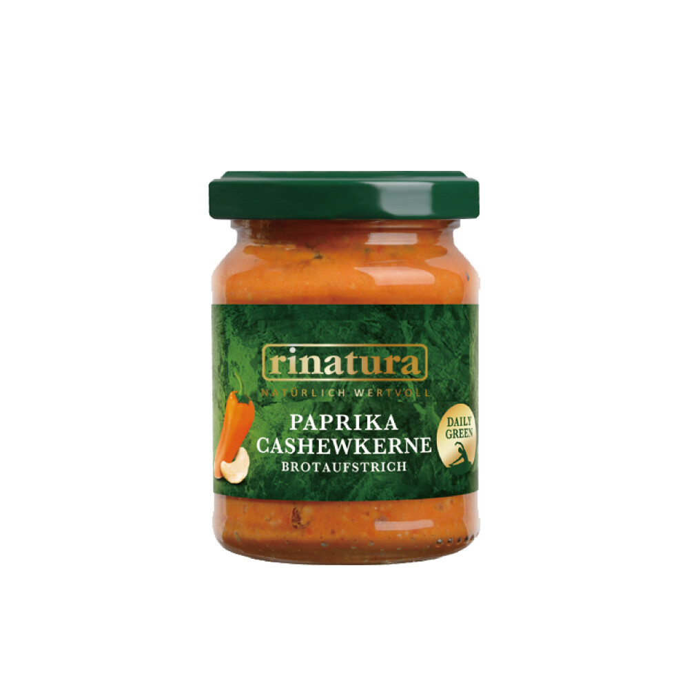 rinatura匈牙利辣椒腰果抹醬 125g (五辛素)