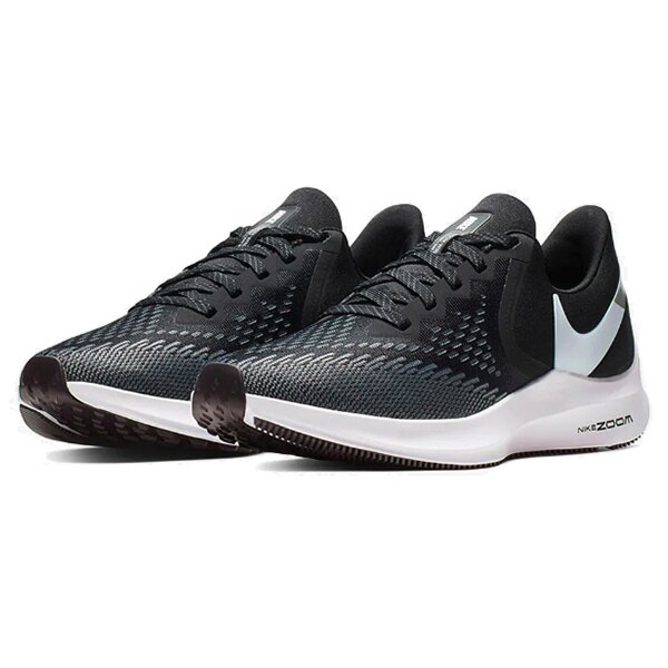 【NIKE】WMNS NIKE ZOOM WINFLO 6 慢跑鞋 運動鞋 黑 女鞋 -AQ8228003