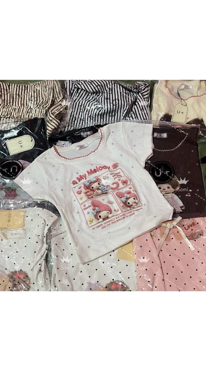 เสื้อผ้าแฟชั่น น่ารัก ราคาถูก🛍️🧺