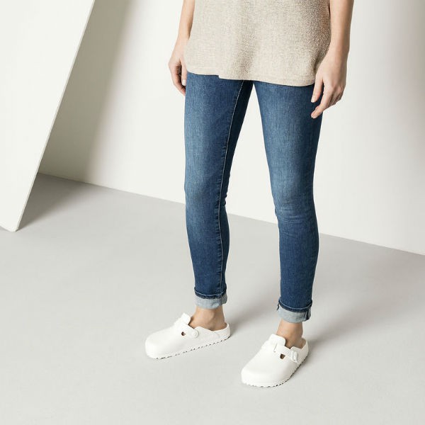 現貨！！德國勃肯Birkenstock 正品 Eva 防水半包托鞋(白色)