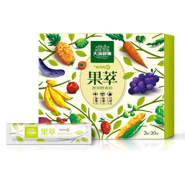 果萃蔬果酵素粉(3gx30包/盒)