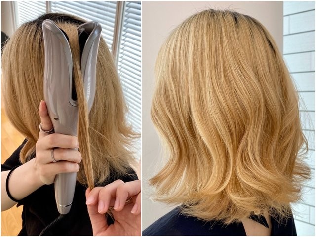 3coins 2点セット 3連バレルヘアアイロン オートカールヘアアイロン