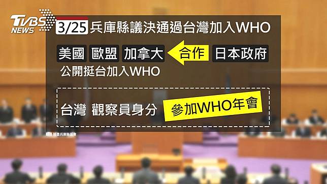 防疫受國際肯定！　日本議會挺台加入WHO