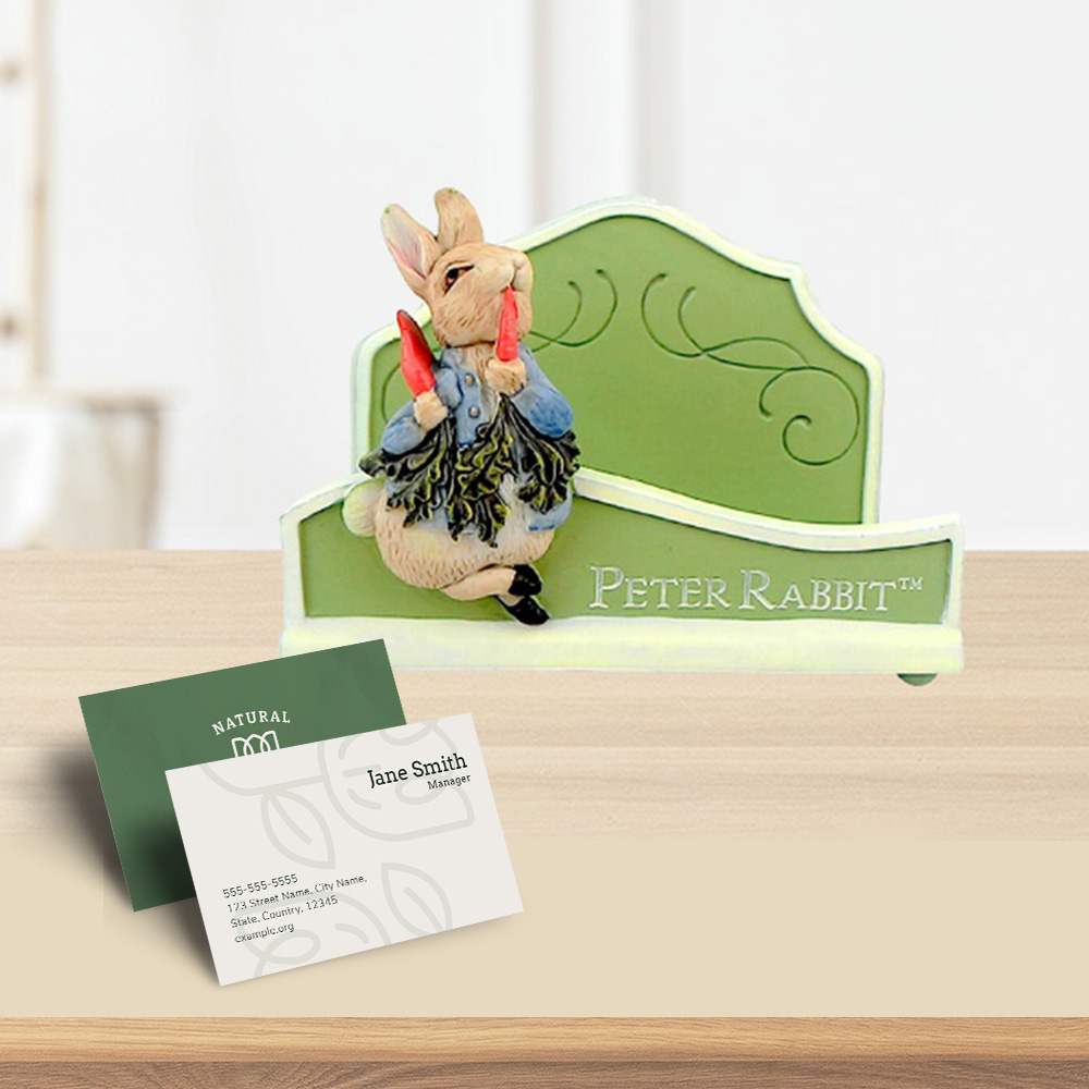 【英國比得兔】經典圖騰名片座