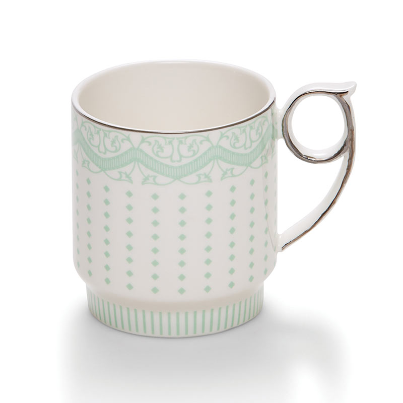 Salt&Pepper 甜美宮廷 400ml 歐風花語馬克杯