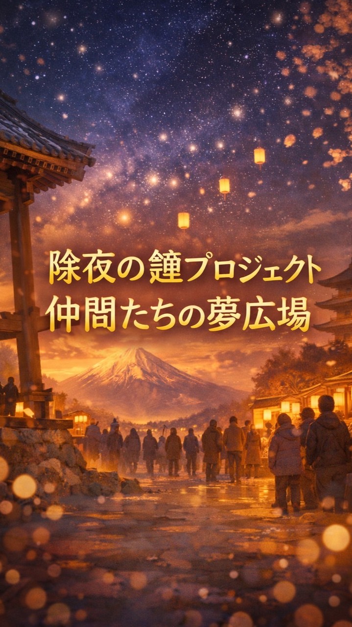 🐣除夜の鐘プロジェクト //仲間たちの夢広場🐣