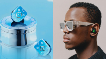 AirPods 之外的新選擇！LV 最新「天空藍」Horizon 藍牙耳機美到哭，「這一點」讓網友大讚：太實用～