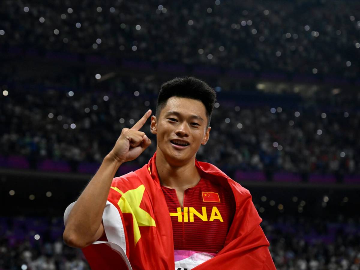 亞運男子100米決賽國家隊謝震業以9秒97奪金 香港電台 LINE TODAY