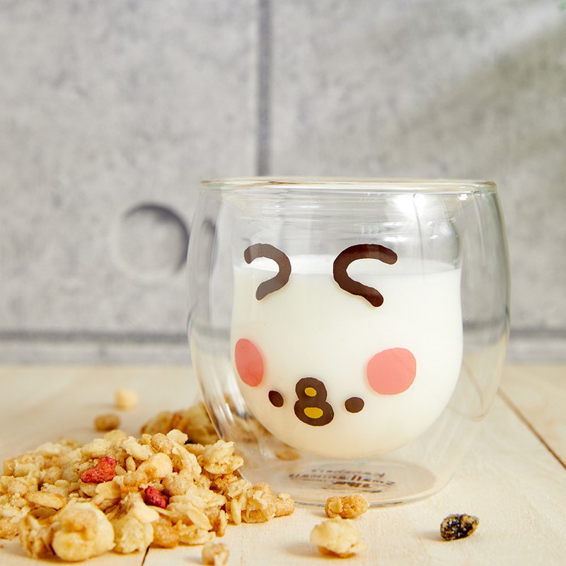 史上最萌的雙層玻璃杯 不只有粉紅兔兔，還有可愛的P助等你來帶他們回家喔！