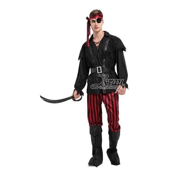 ●材質：聚酯纖維 ●內容物：上衣、褲連靴、頭綁帶、腰帶、綁帶、眼罩