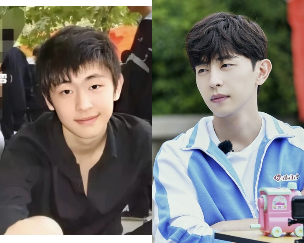 明星出道前對比7：鄧倫