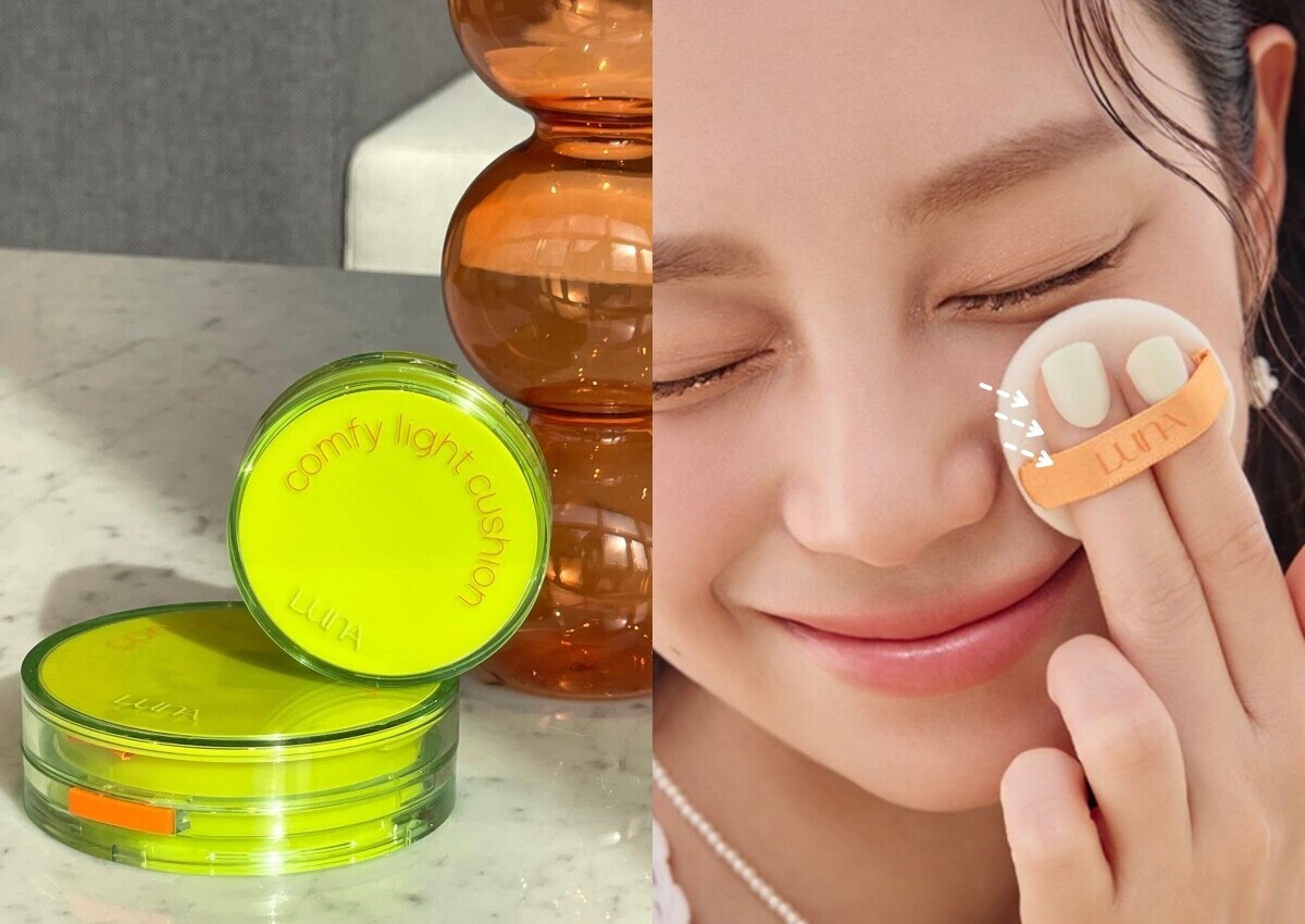 裸妝感定妝技巧，不乾澀更持久薄透