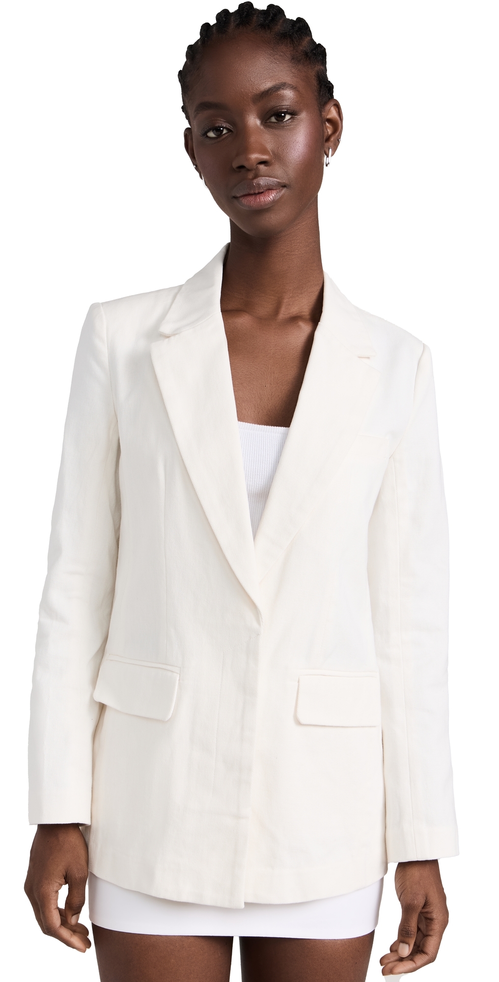 STAUD Maxwell Blazer White M