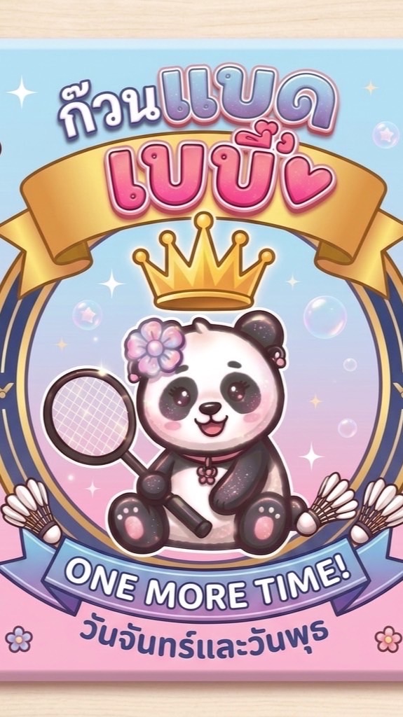 ก๊วน BADBABY one more time🐼🏸