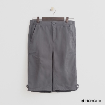 Hang Ten - 男裝 - ThermoContro-機能束口五分褲 - 灰