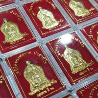 เหรียญแจกทาน ดอกบัวคู่ หลวงพ่อรวย วัดตะโก 149 ค่าจัดส่ง 50