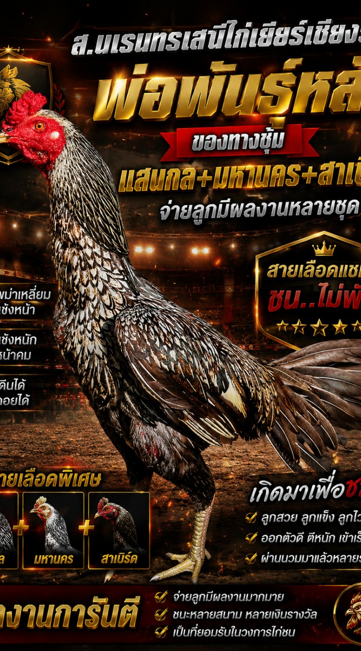 ส.นเรนทรเสนี 🐓🐓 ไก่เยียร์เชียงราย