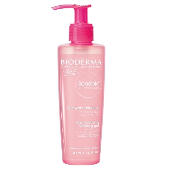 BIODERMA貝膚黛瑪 舒敏保濕潔膚凝露 200ml (無香料 無酒精 無皂鹼)