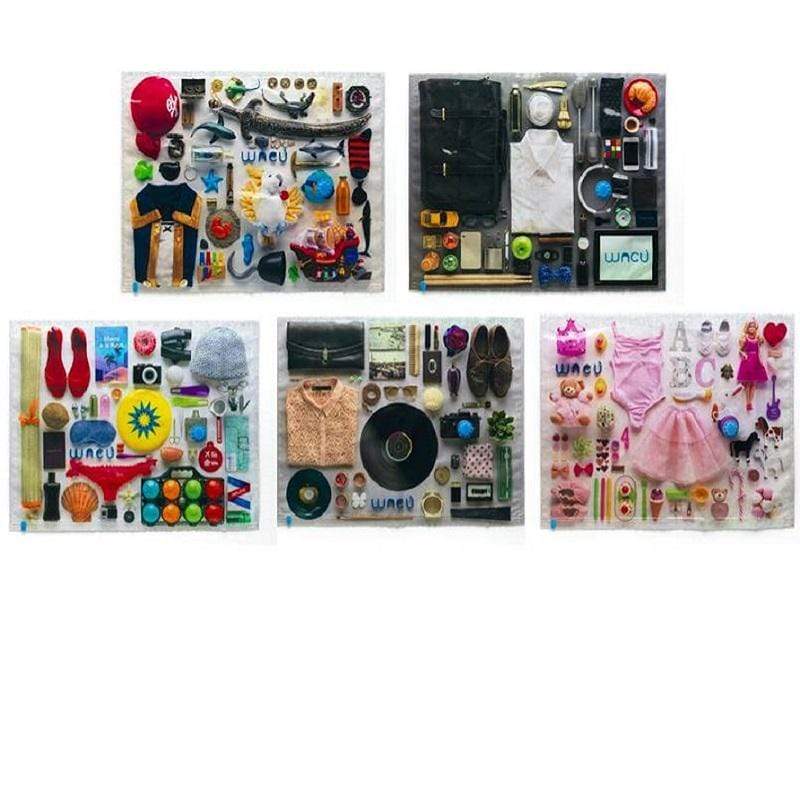 產品特色 採雙倍厚度設計，較一般市售材質厚實又耐用，不易破損 圖案設計美觀、時尚，為旅途與居家生活增添美感及趣味 五款圖樣設計，滿足居家、旅遊分類需求 S、M、L 三尺寸可供選擇，大體積的棉被也裝得下