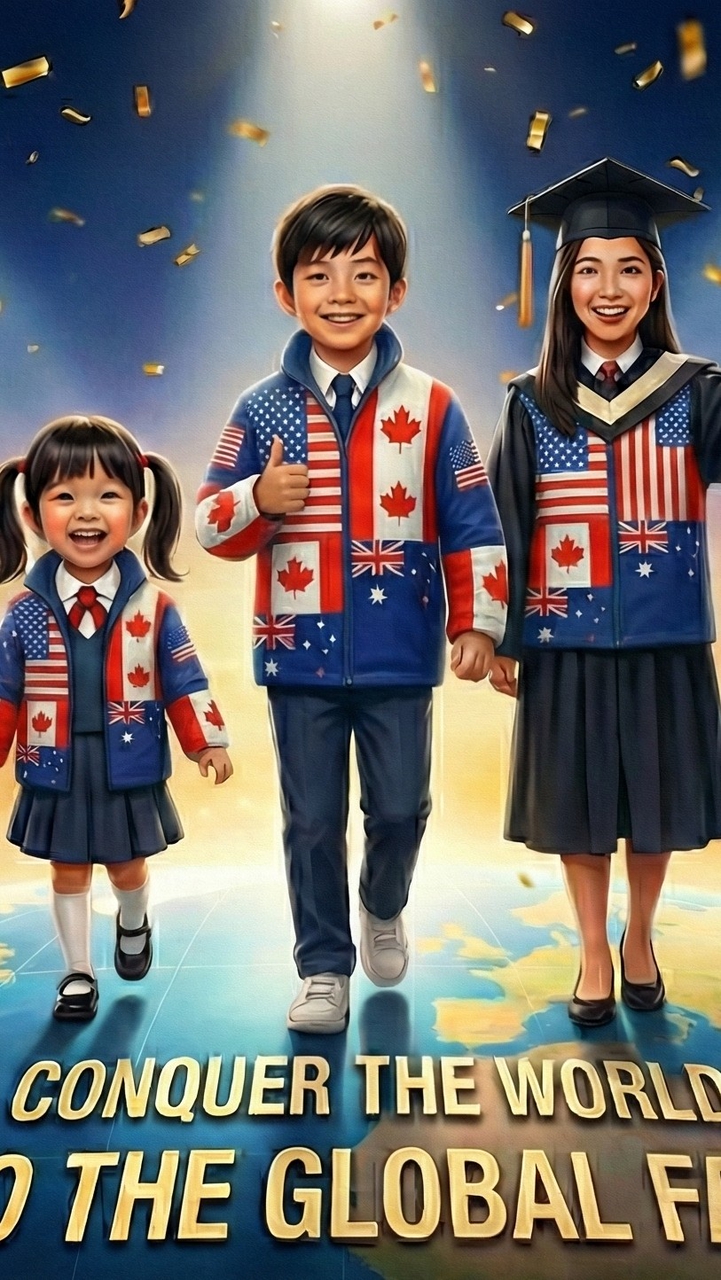 陪孩子開眼界、闖世界｜教育+移居+置產 交流團