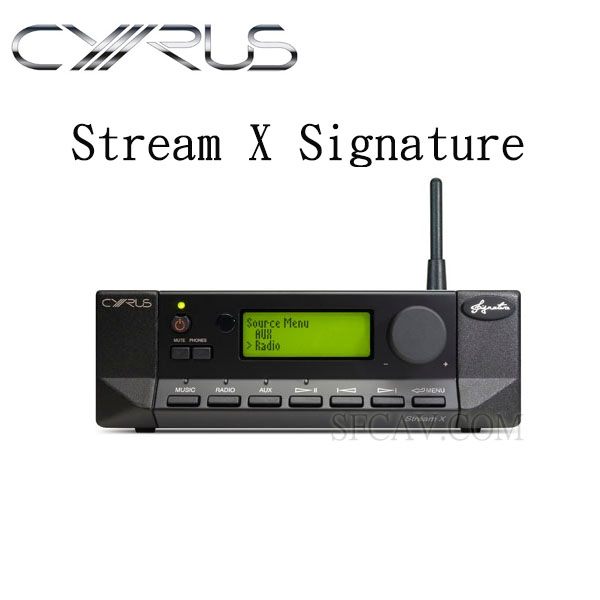 【勝豐群竹北音響】CYRUS Stream X Signature 旗艦級數位串流音樂處理器