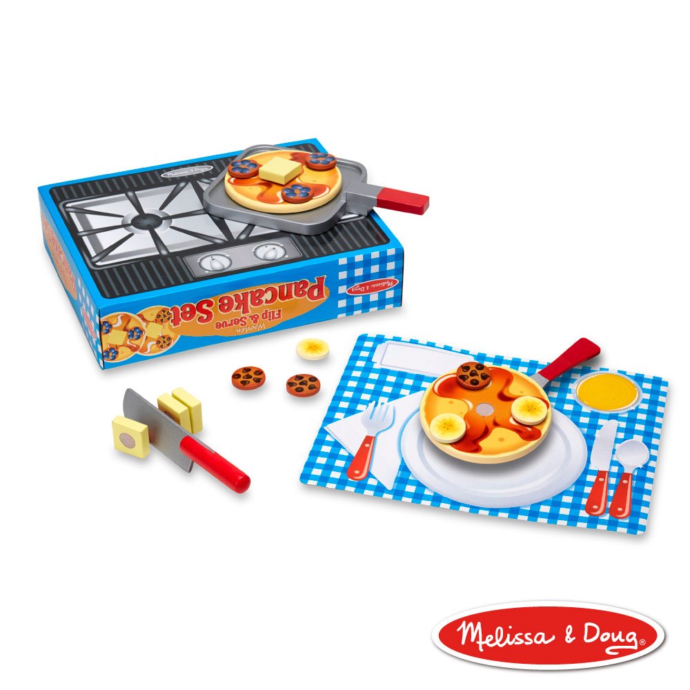 美國瑪莉莎 Melissa & Doug 玩食趣 - 鬆餅料理鍋具組