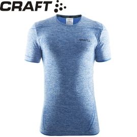 【CRAFT 瑞典 男 短袖排汗衣 藍】1903792/短袖排汗衣/排汗衣/運動上衣★滿額送