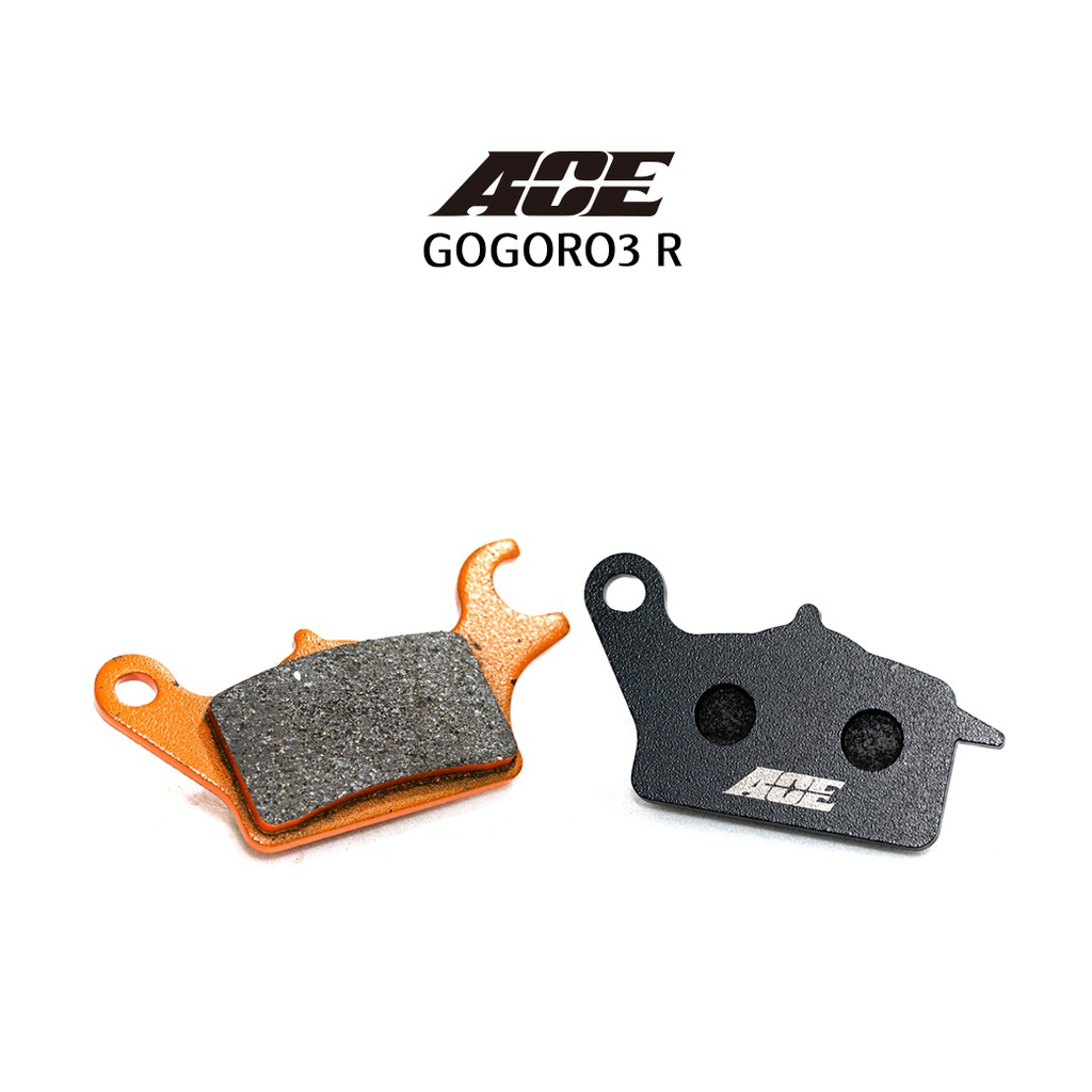 商品 : ACE 複合式 煞車皮規格 : GOGORO 3 後面特點 : 1. 雙色設計 獨具特色2. 散熱性佳3. 耐高溫4.制動性能佳5.價格親民，CP值高備註 : 由於商品流動率大，現貨商品當天