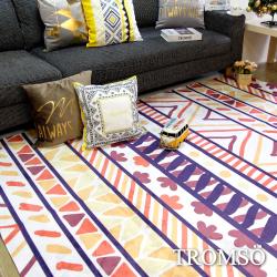 ◎◆珊瑚絨質感，柔軟細膩|◎◆底部科技花朵型跳點防滑設計|◎◆柔軟舒適，防潮氣、保護地板類型:地毯主材質:法蘭絨材質說明:珊瑚絨特色:防滑,短毛花色圖案:條紋入數:1尺寸(長x寬)(cm):尺寸:23