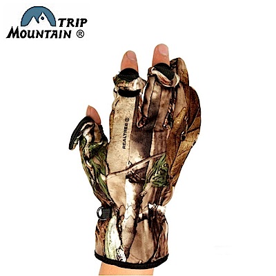 山行Mountain Trip迷彩露指手套攝影手套MG-802
