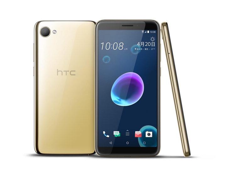 HTC Desire 12 正式在台上市，5.5 吋 18:9 全螢幕，售價 5,990 元