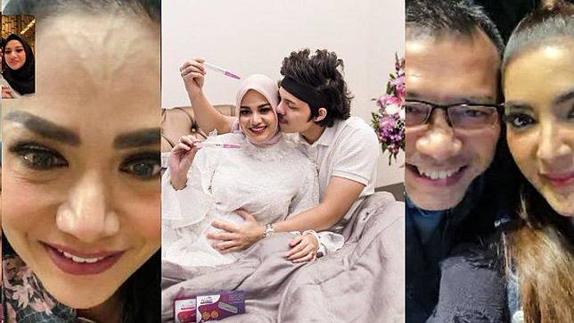 Respon Krisdayanti, Anang Hermansyah, dan Ashanty saat tahu Aurel dan Atta bakal punya anak