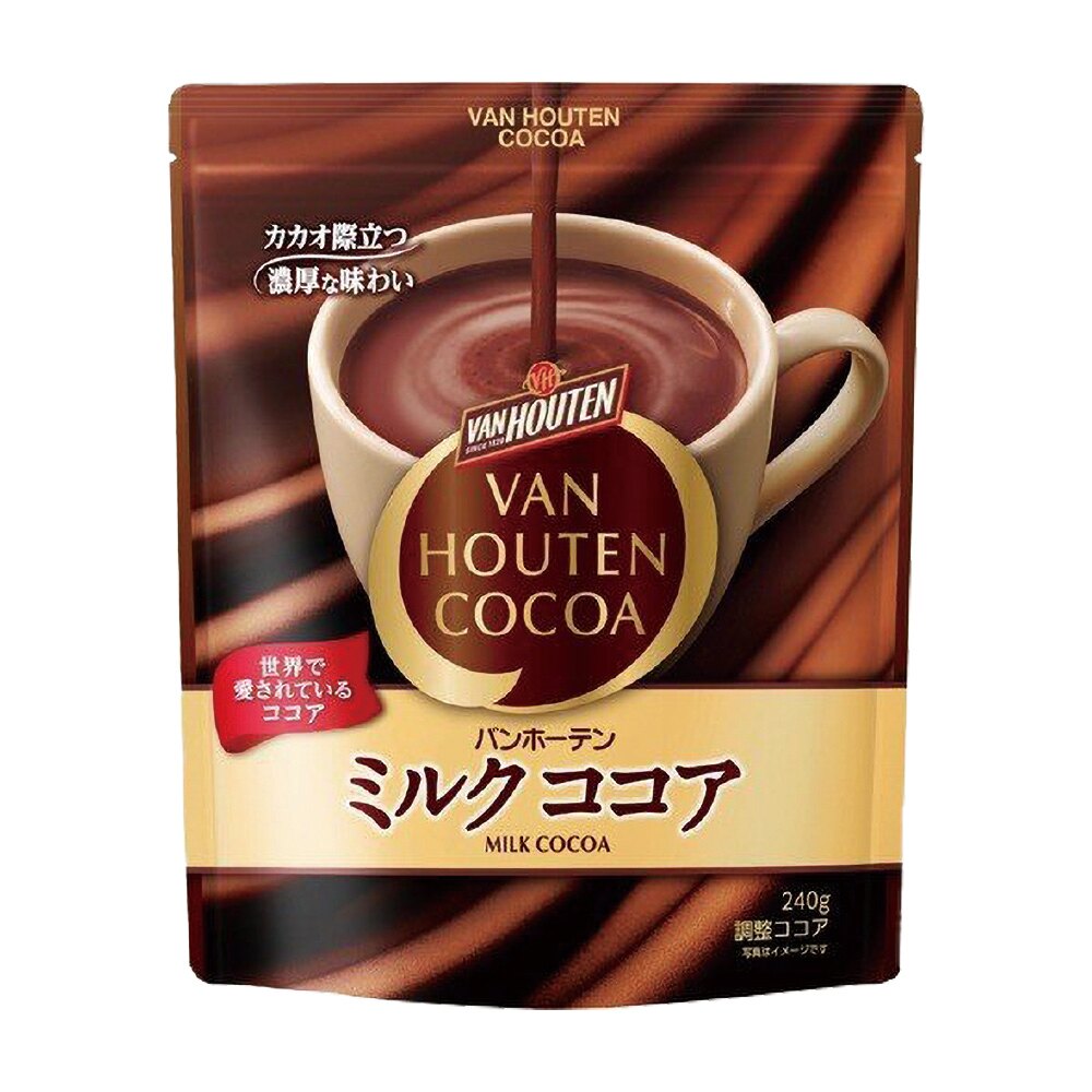 香醇濃郁熱可可!冬天來一杯全身暖暖的 絲滑的可可粉搭配濃郁牛奶! 240g 現貨在台!