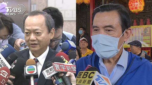 前衛生署長葉金川(圖左)說，現在疫情緊張，前總統馬英九(圖右)等人都應該少講話。(圖／TVBS)