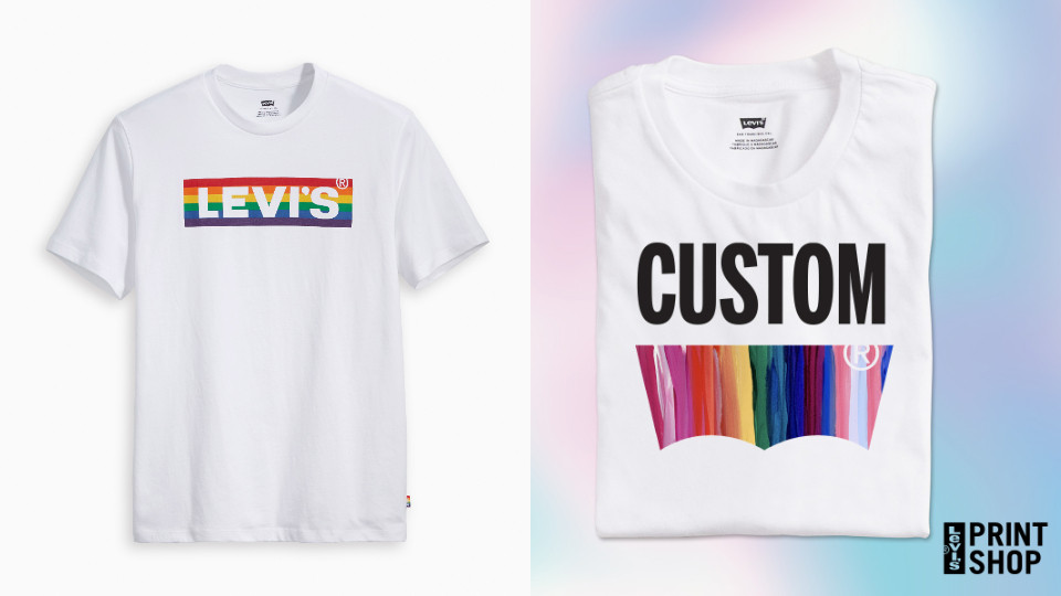LEVI'S PRINT SHOP「PRIDE 驕傲客製潮 TEE」