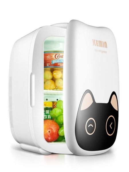 車載冰箱 科敏K6車載迷你小冰箱小型家用租房用制冷學生mini宿舍面膜化妝品
